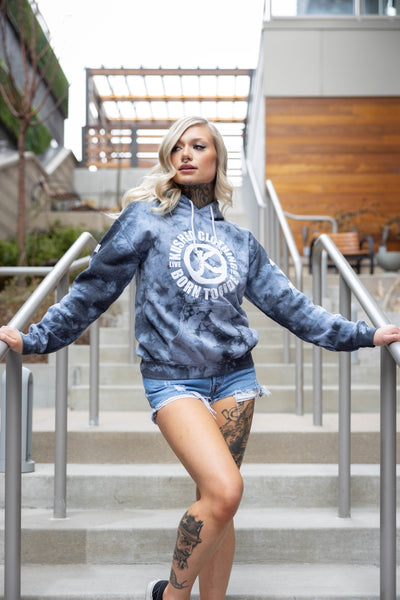 BORN TO RIDE - TIE DYE | STRENGTH IN THE STREETS | KushedClothing