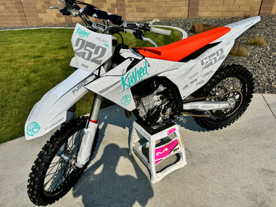 2024 Ktm 450 White Edition